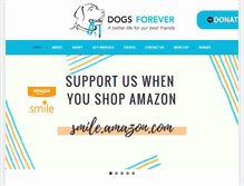 Tablet Screenshot of dogsforever.org